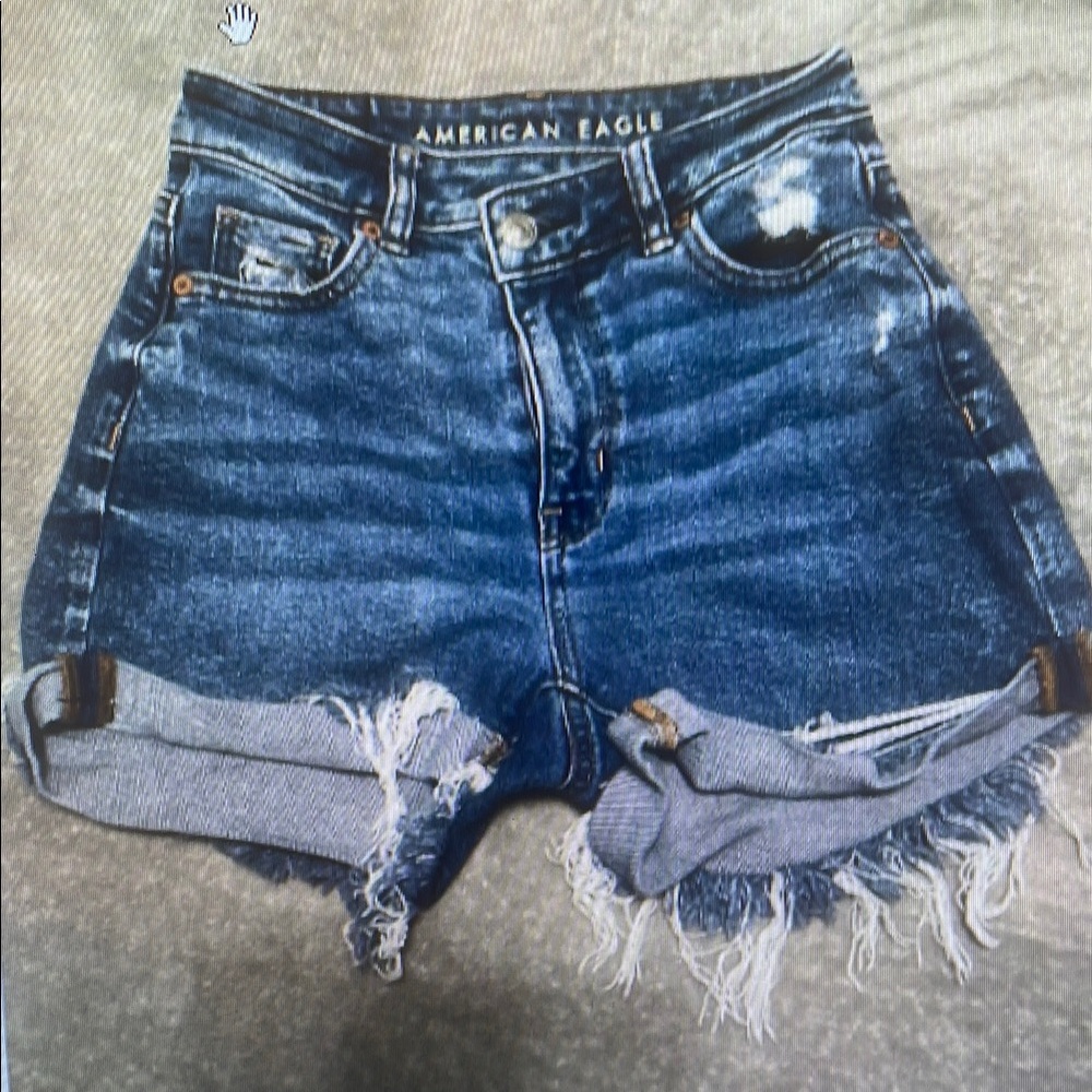 American Eagle Outfitters Blue Denim Women's Shorts